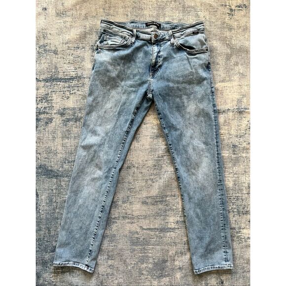 Mavi Light Wash Jake Slim Leg Jeans 36 x 32 - Picture 1 of 8